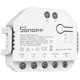Смарт-перемикач Sonoff Wi-Fi із подвійним реле DUALR3-LITE