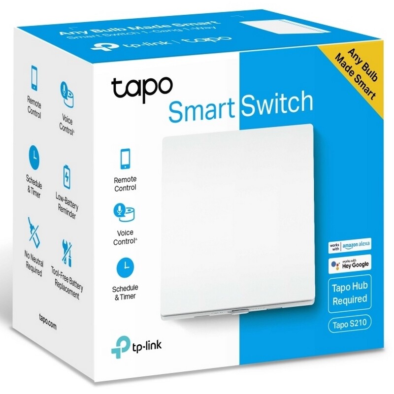 Розумний вимикач TP-Link Tapo S210