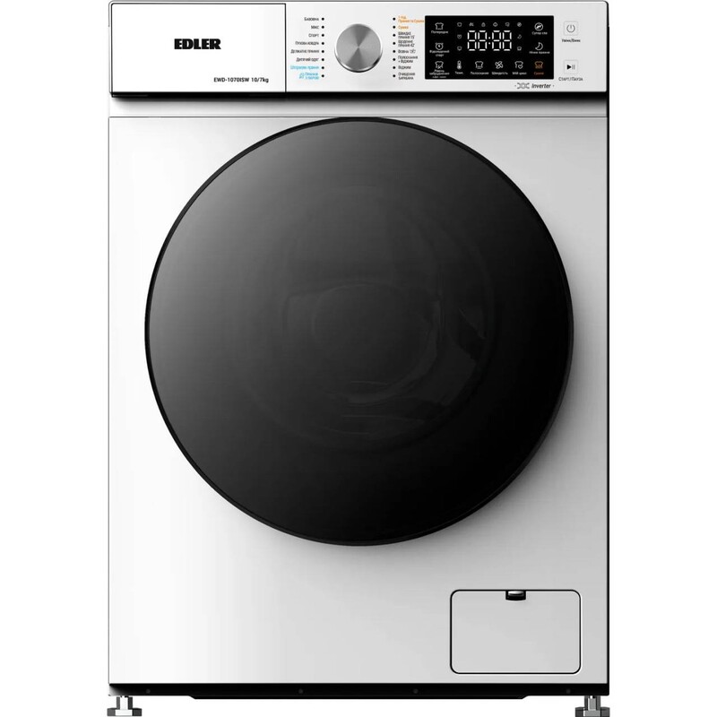 Пральна машина з сушкою Edler EWD-1070ISW