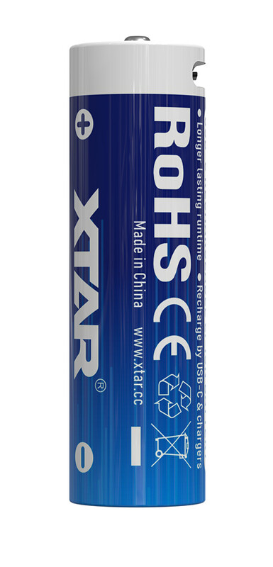 Аккумулятор XTAR AA/HR06 Li-ion USB-C 3000 mAh 4 шт.