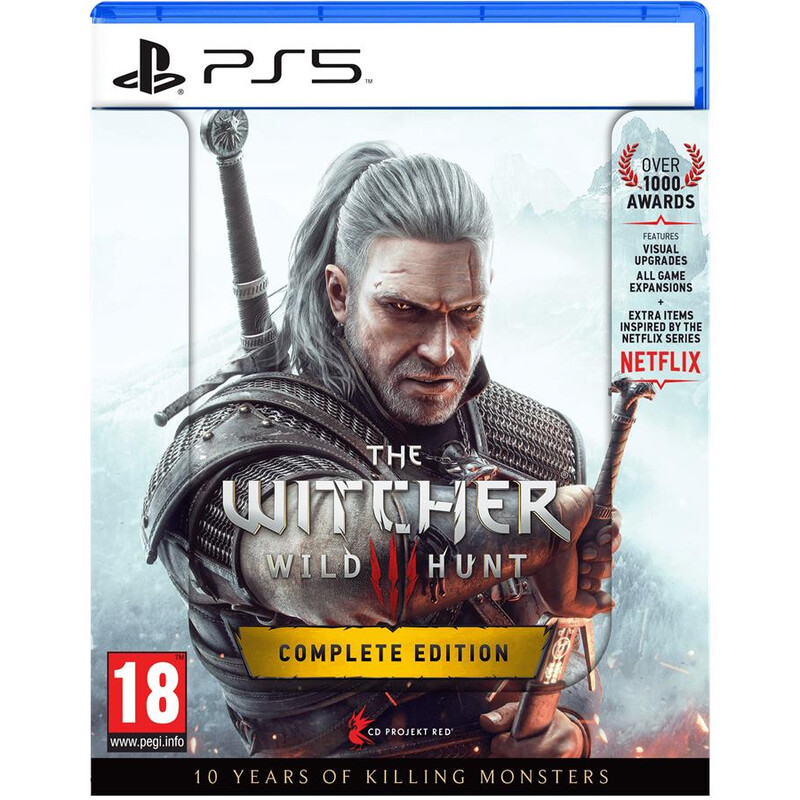 Гра The Witcher 3: Wild Hunt Complete Edition + 10th Anniversary Steelbook для Sony PlayStation 5, Blu-ray (5908305250463)