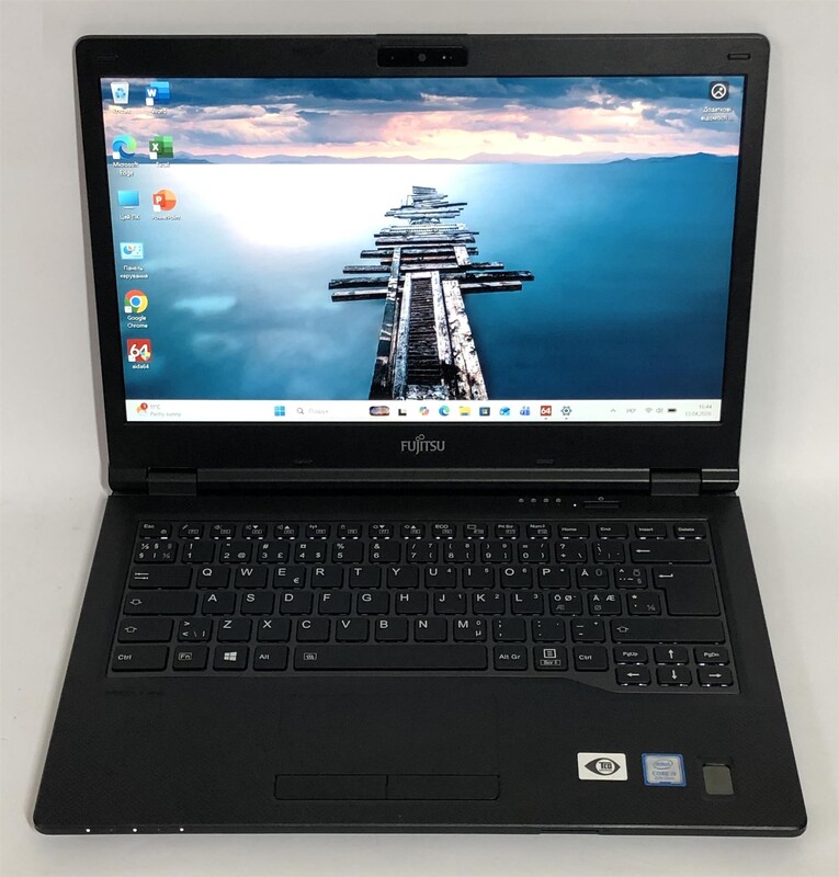 Ноутбук Fujitsu Lifebook E549 / 14" FullHD IPS / i5-8265U / 8GB / 256GB SSD / Win11Pro / Backlight / сканер відбитка - Б/в