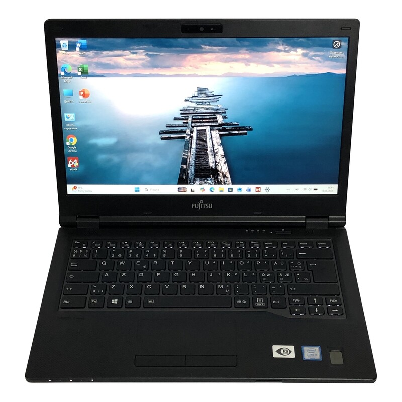 Ноутбук Fujitsu Lifebook E549 / 14" FullHD IPS / i5-8265U / 8GB / 256GB SSD / Win11Pro / Backlight / сканер відбитка - Б/в