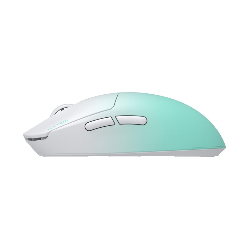 Мышь беспроводная Hator Quasar 3 Ultima 8K Wireless White/Mint (HTM761)