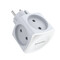 Фото - Разветвитель ColorWay CW-CHE4W 4 розетки White | click.ua