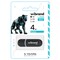 Фото - Флеш-накопичувач USB 4GB Wibrand Panther Black (WI2.0/PA4P2B) | click.ua