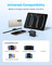 Фото - Мережевий зарядний пристрій Anker Charger 70W, 3xUSB-C, 1xUSB-A, Black (A121CG11) | click.ua