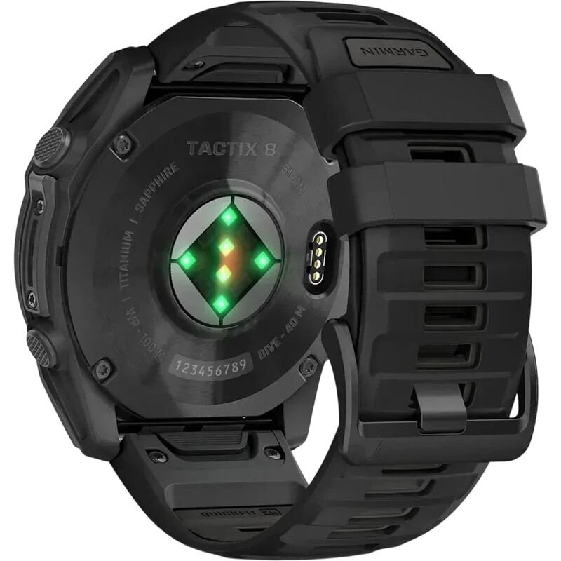 Смарт-годинник Garmin Tactix 8 Standard Black (010-03406-01)