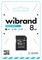 Фото - Карта пам`ятi MicroSDHC 8GB UHS-I Class 10 R30/W10MB/s Wibrand + SD-adapter (WICDHC10/8GB-A) | click.ua