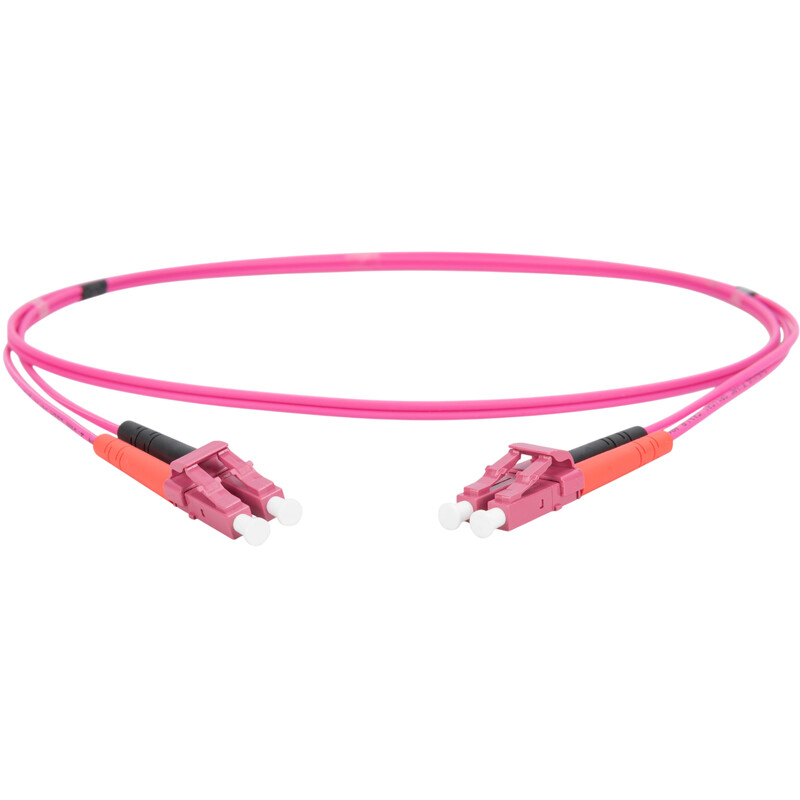 Оптичний патч-корд Digitus LC/UPC-LC/UPC, 50/125, MM, OM4, duplex, 1 м (DK-2533-01-4)
