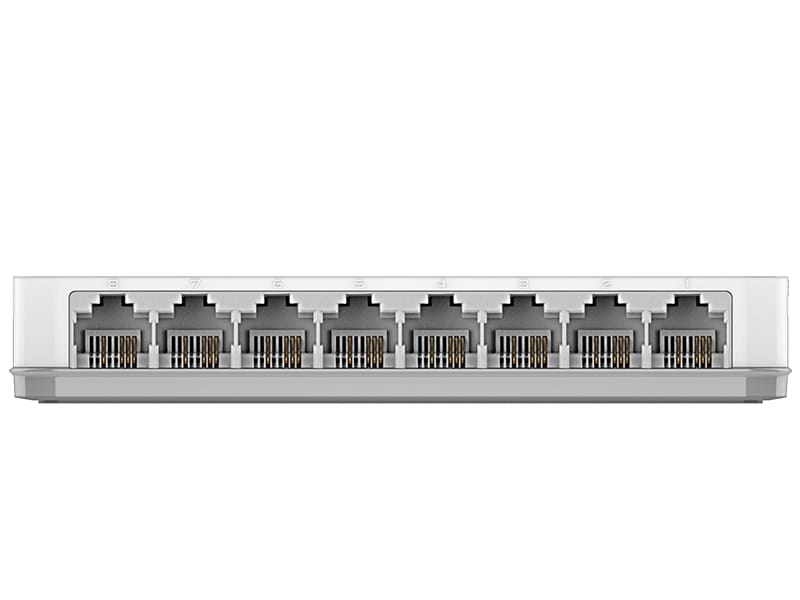 Коммутатор D-Link DES-1008C (8*FE, Plastic)