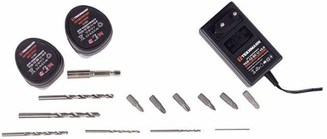 Дриль-шурупокрут Tekhmann TCD-12 QC Li v2.0 DFR (851875)