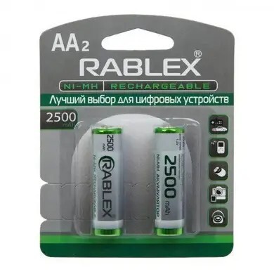 Аккумулятор Rablex AA (R6) 2500mAh