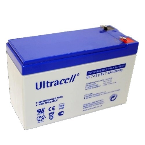 Аккумуляторная батарея Ultracell UL7-12 12V 7AH AGM