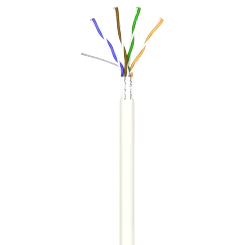 Кабель вита пара OK-Net КПВЭ-ВП (200) FTP, CAT5е, 4х2х0.51, бухта 100м