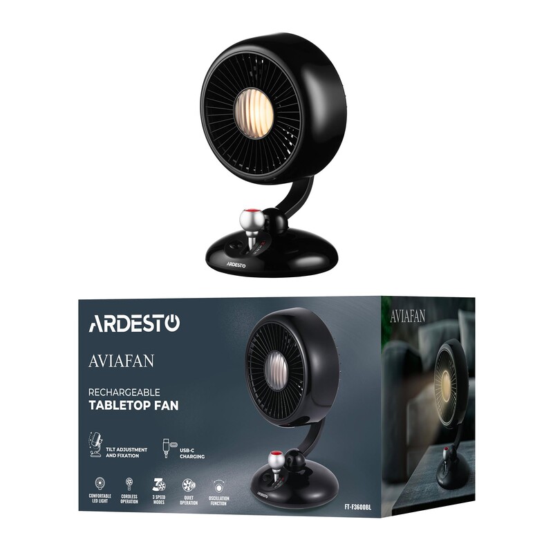 Вентилятор Ardesto AviaFan FT-F3600BL