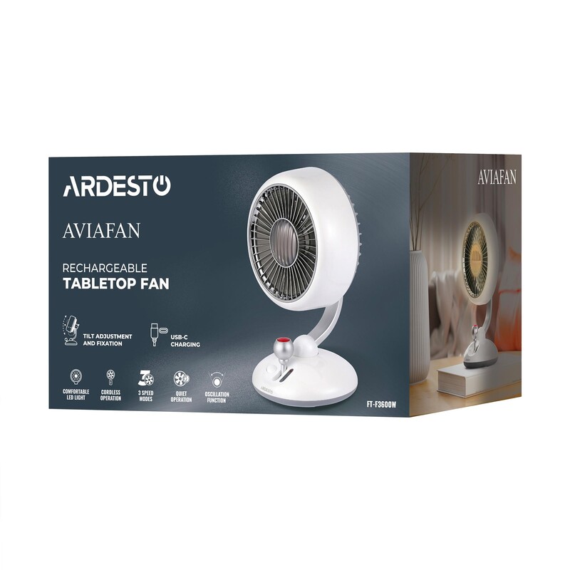 Вентилятор Ardesto AviaFan FT-F3600W