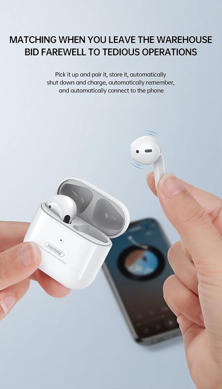 Bluetooth-гарнитура Remax TWS-10i White (6972174153445)