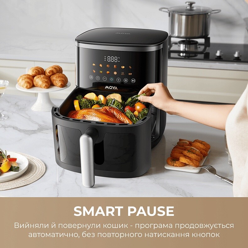 Мультипечь Mova AeroChef FD10 Pro Max Black (MOVA-FD10-PMAX-B)