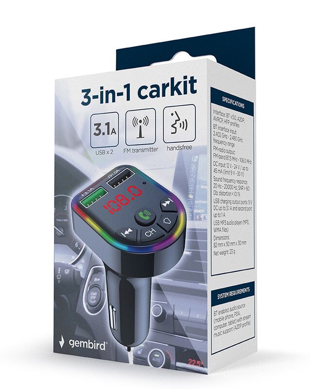 FM-трансмітер Gembird BTT-05