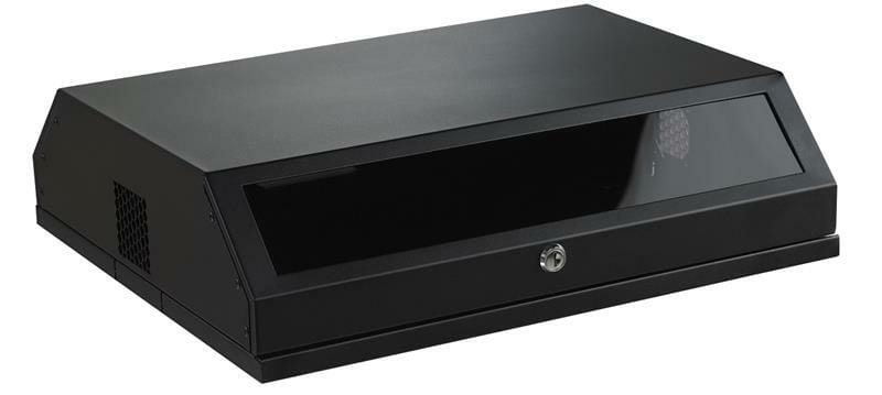 Шафа настінна Mirsan Slim 19" 3+5U 537x475, RAL 9005 (MR.SLM.01)
