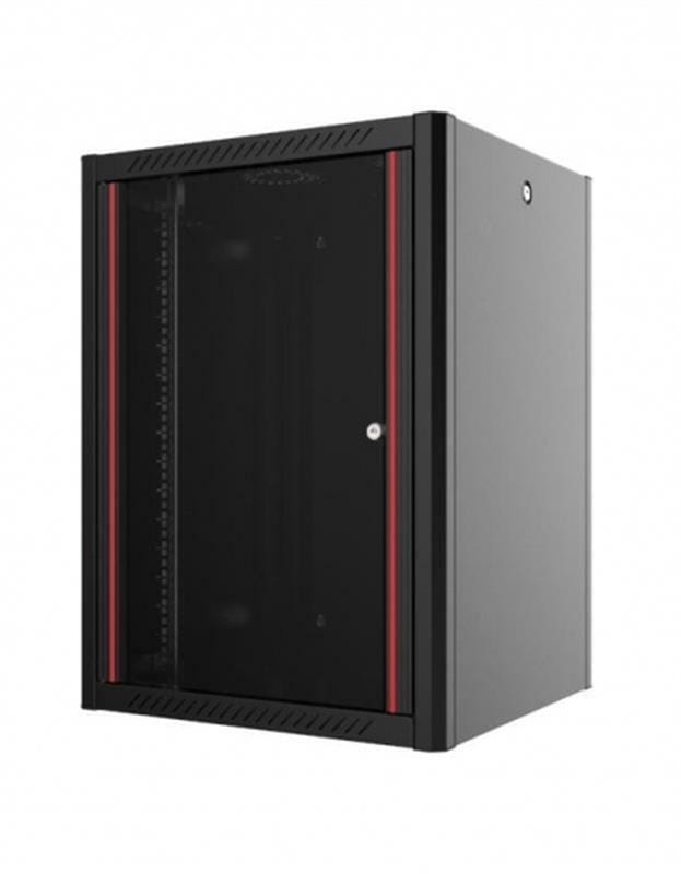 Шкаф настенный Mirsan WTN 19" 7U 600x450, RAL 9005 (MR.WTN07U45DE.01)