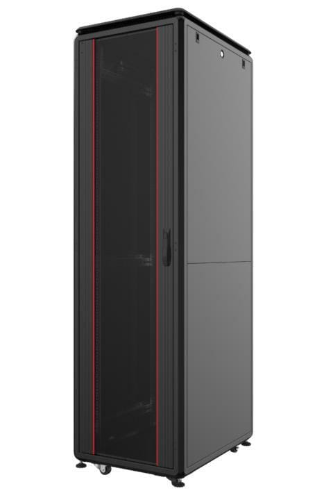 Шкаф настенный Mirsan GTV 19" 42U 600x1000, RAL 9005 (MR.GTV42U61DE.01)