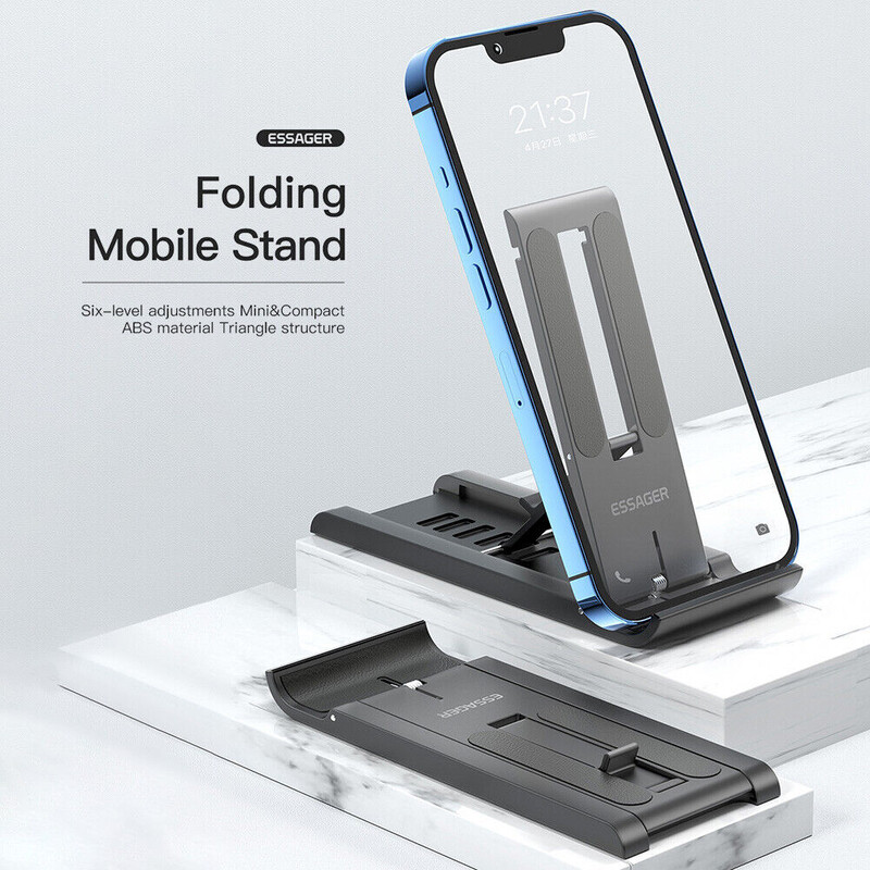 Держатель для телефона Essager Sailing Desktop Phone Holder Black (EZJZM-FC01)