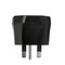 Фото - Адаптер Essager EU - UK (F/M) Black (ECTZH-YCC01-Z) | click.ua