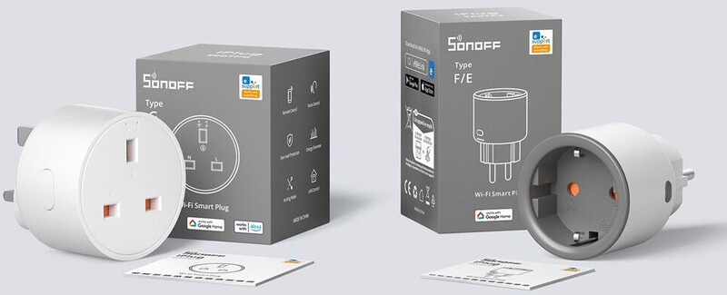 Умная розетка Sonoff S60