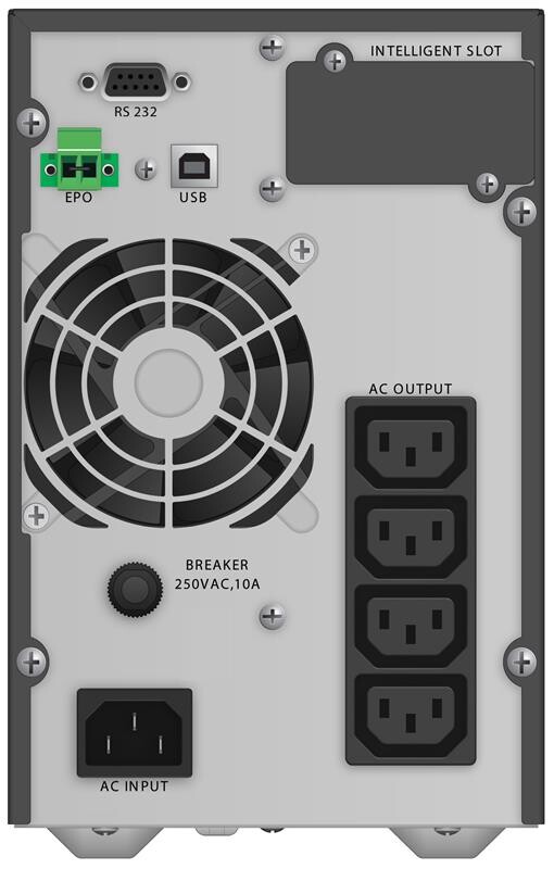 ИБП PowerWalker VFI 1000 TG 1000VA, 4хIEC (10122041)