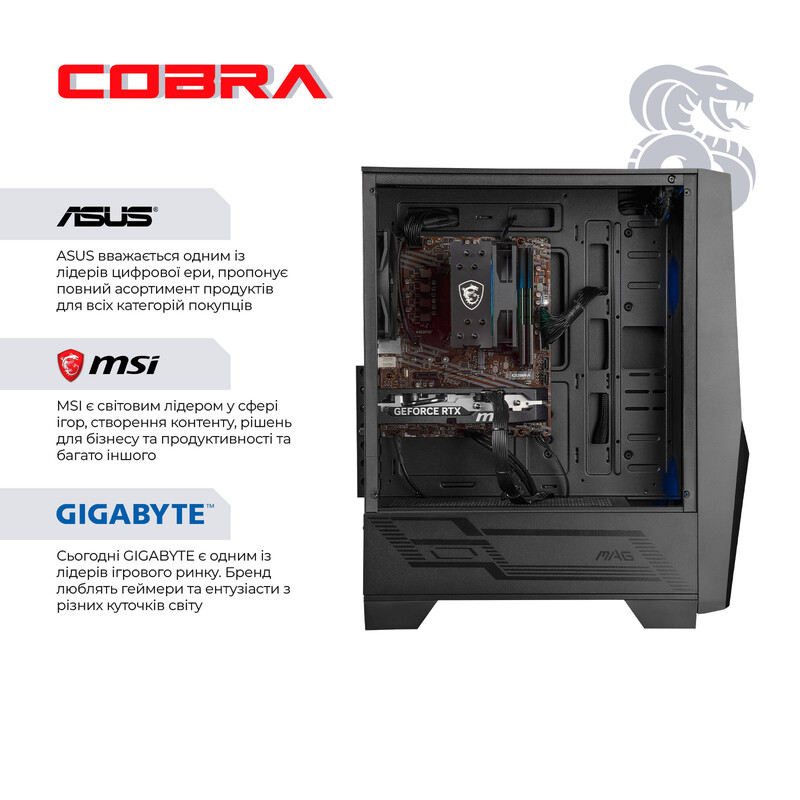 Персональний комп`ютер COBRA (A55.32.S10.56.23127)