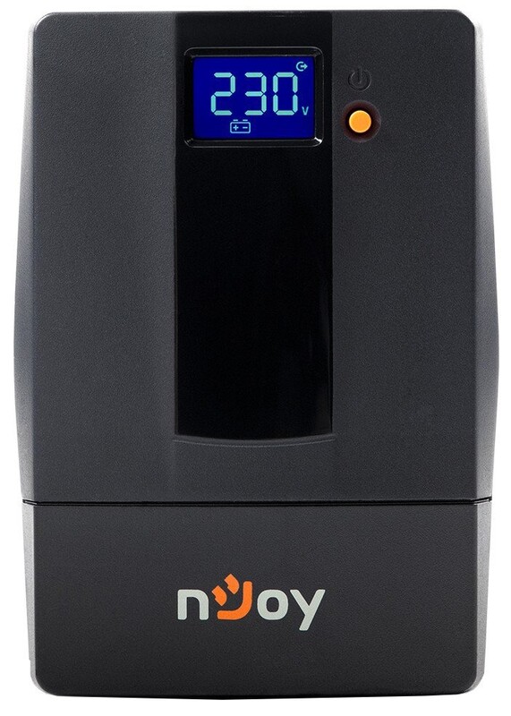 ИБП NJOY Horus Plus 600 (PWUP-LI060H1-AZ01B) Lin.int., AVR, 2 x евро, USB, LCD, пластик