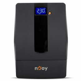 Джерело безперебійного живлення NJOY Horus Plus 1500 (PWUP-LI150H1-AZ01B) Lin.int., AVR, 4 x евро, USB, LCD, пластик