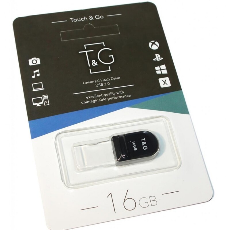 Флеш-накопичувач USB 16GB T&G 010 Shorty Series (TG010-16GB)