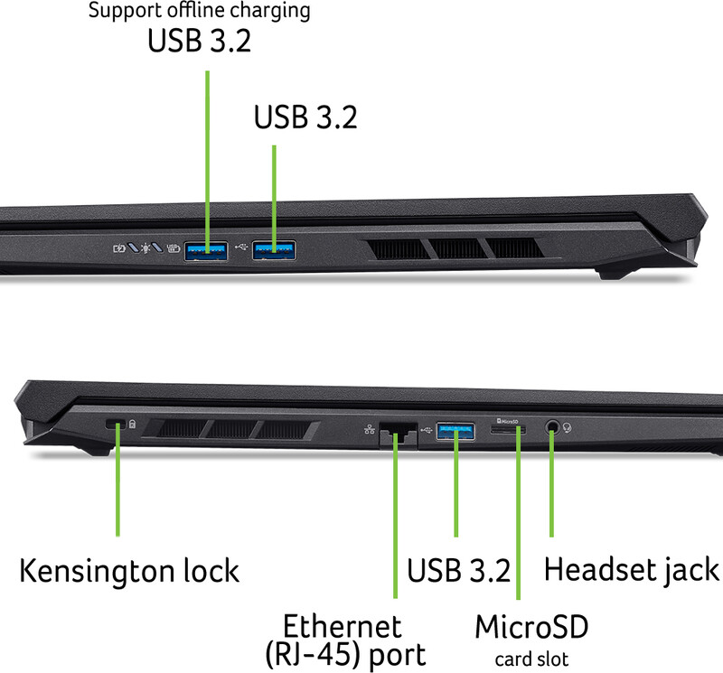 Ноутбук Acer Nitro V 16 ANV16-42-R1HV (NH.U1JEU.008) Black