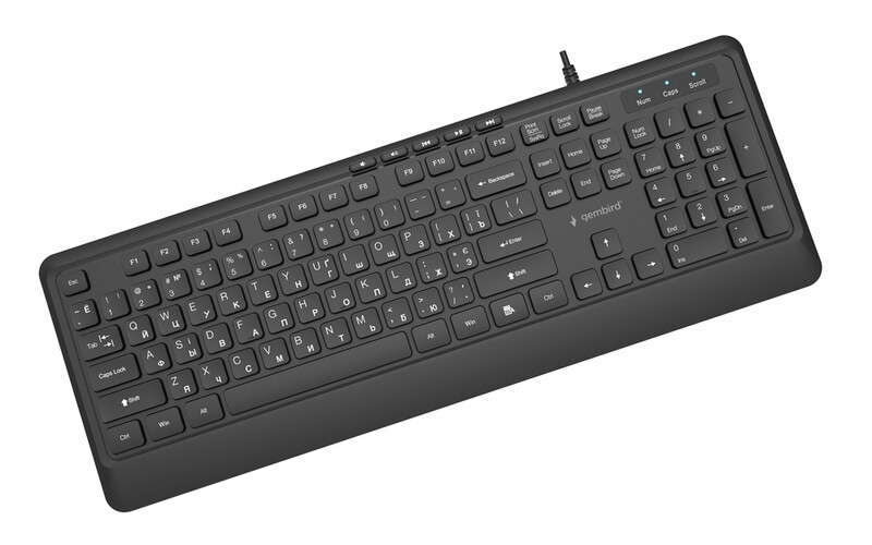 Клавіатура Gembird KB-MCH-05-CYRL Black