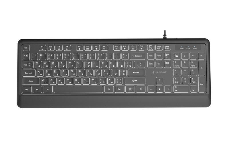 Клавіатура Gembird KB-MCH-05-CYRL Black
