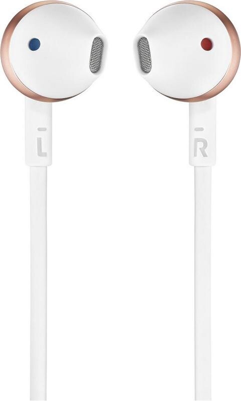 Гарнiтура JBL T205 Rose Gold (JBLT205RGD)