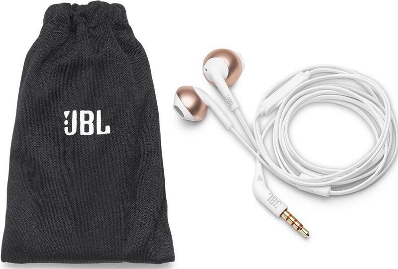 Гарнiтура JBL T205 Rose Gold (JBLT205RGD)