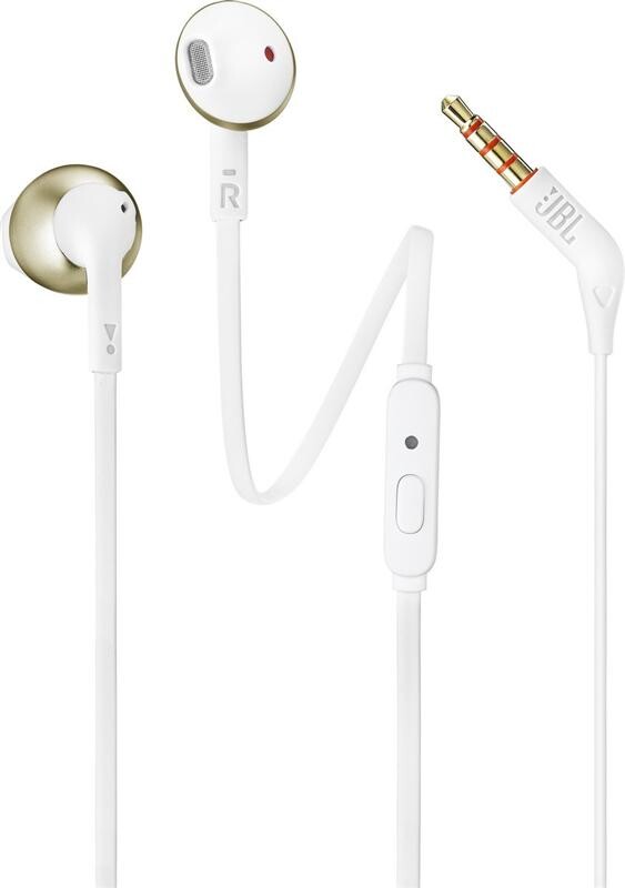 Гарнитура JBL T205 Champagne Gold (JBLT205CGD)