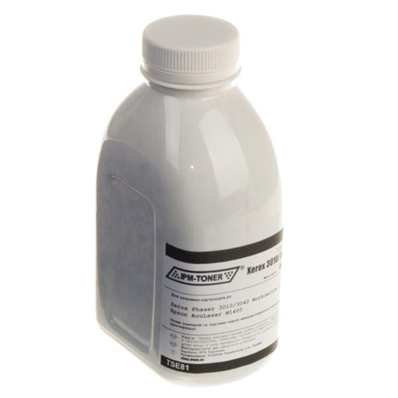 Тонер IPM (TSE81) Xerox Phaser 3010/Epson Aculaser M1400 Black 40г
