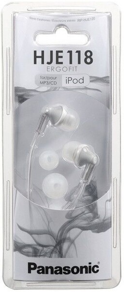 Наушники Panasonic RP-HJE118GU-S Grey