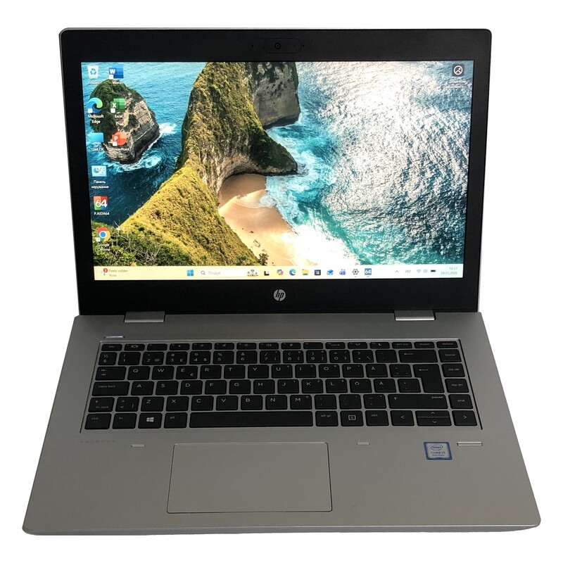 Ноутбук HP ProBook 640 G4 / 14" FullHD IPS / i3-8130U / 8GB / 128GB SSD / Win11Pro - Б/в