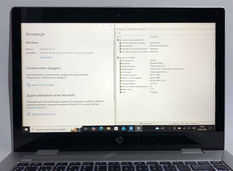 Ноутбук HP Probook 640 G4 / 14" FullHD IPS Touch / i5-7200U / 8GB / 128GB SSD / Win10Pro / Backlight - Б/у