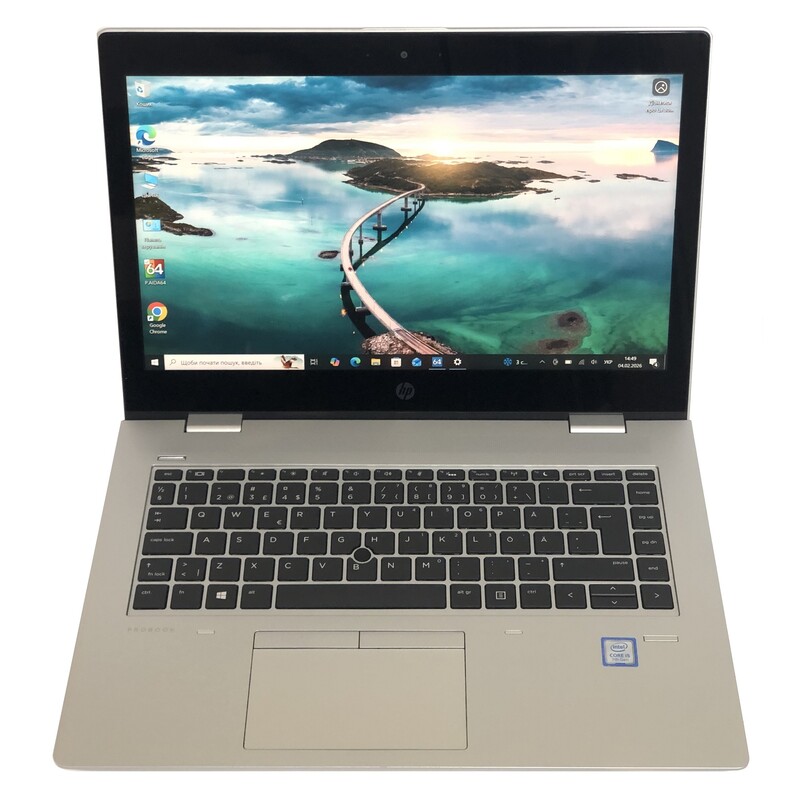 Ноутбук HP Probook 640 G4 / 14" FullHD IPS Touch / i5-7200U / 8GB / 128GB SSD / Win10Pro / Backlight - Б/у