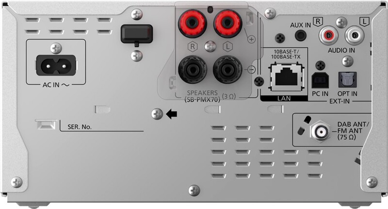 Мікросистема Panasonic SC-PMX802EES