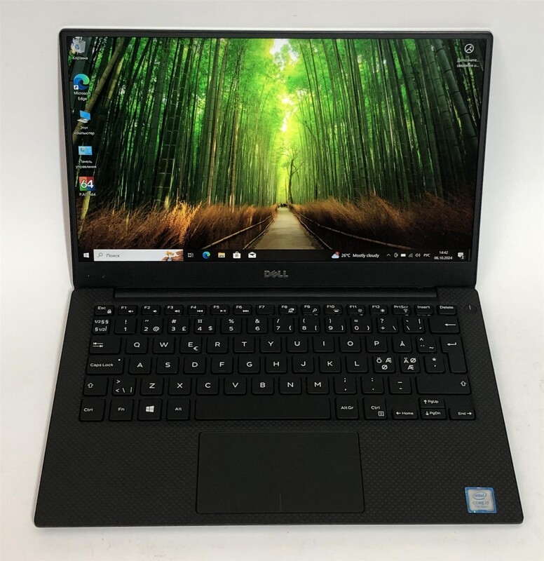Ноутбук Dell XPS 13 9360 / 13.3" FullHD IPS / i7-7500U / 8GB / 256GB SSD / Win10Pro / Backlight - Б/в