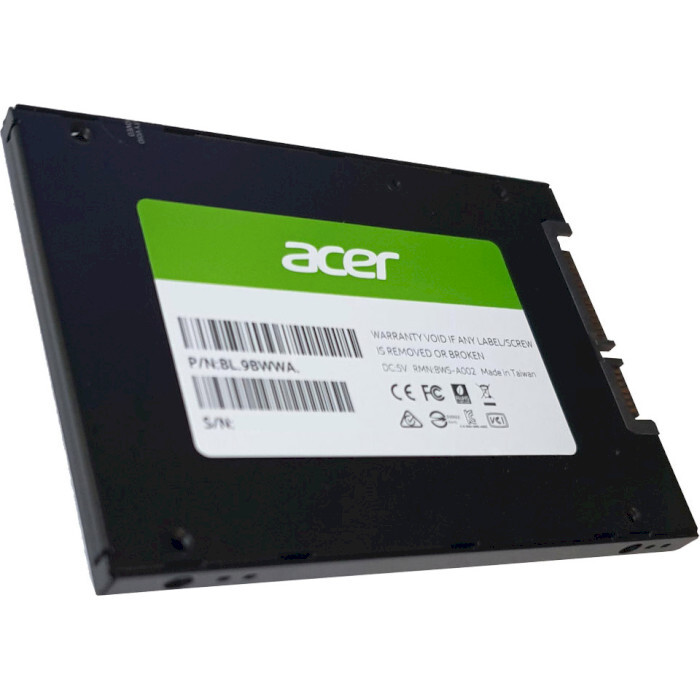Накопитель SSD 256 Gb Acer RE100 2.5" SATAIII 3D NAND TLC (BL.9BWWA.107)