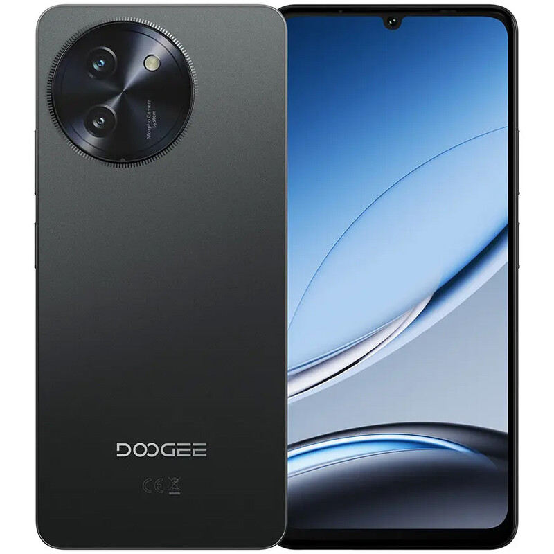 Смартфон Doogee Note 59 8/128GB Black (6923740250297)